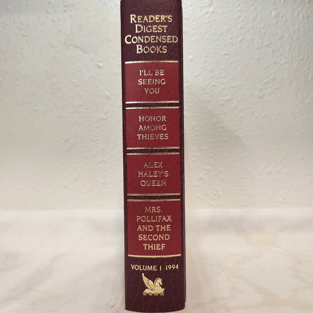 Readers Digest Condensed Books Volume 1,‎ 1994, First Edition